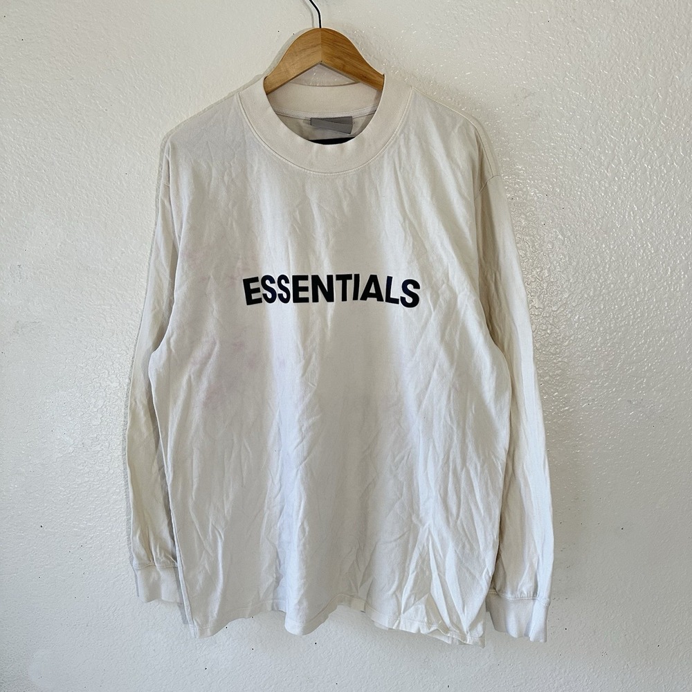 Essentials Fear Of God Long Sleeve Men's Size XL - Color Flaws